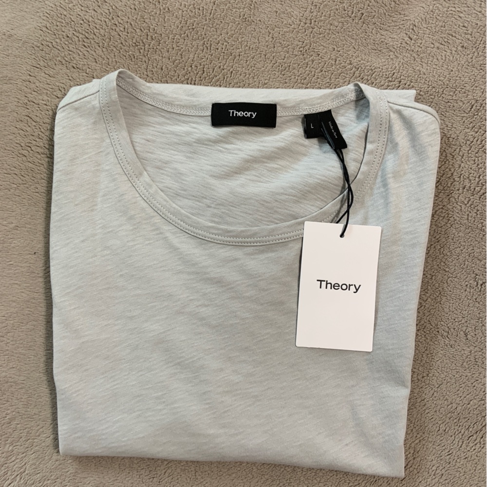 NEW- men’s theory precise T-shirt (Large)